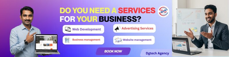 You are booking services from Dgtech Agency on this page.